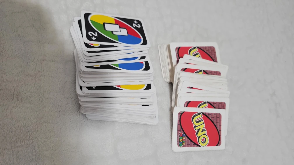 UNO Super Mario Card Game