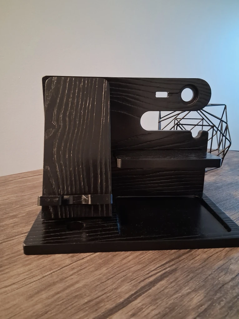 VEIYAYILU Solid Wood Phone Docking Station