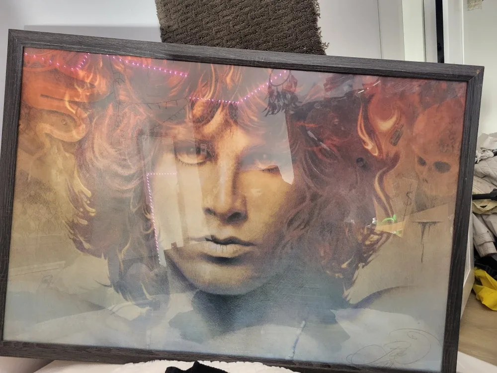 Framed Jim Morrison Print image indicator(3)