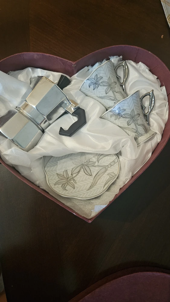 D'Moda Espresso Maker Set - New in Box