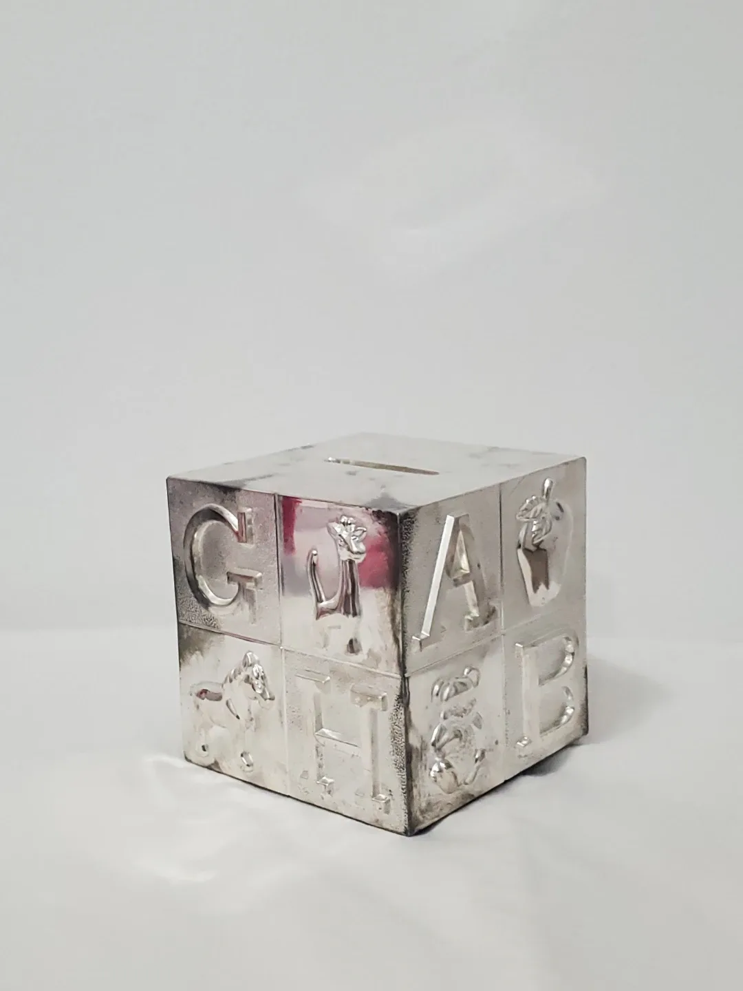 Silver-plated Coin Bank image indicator(2)