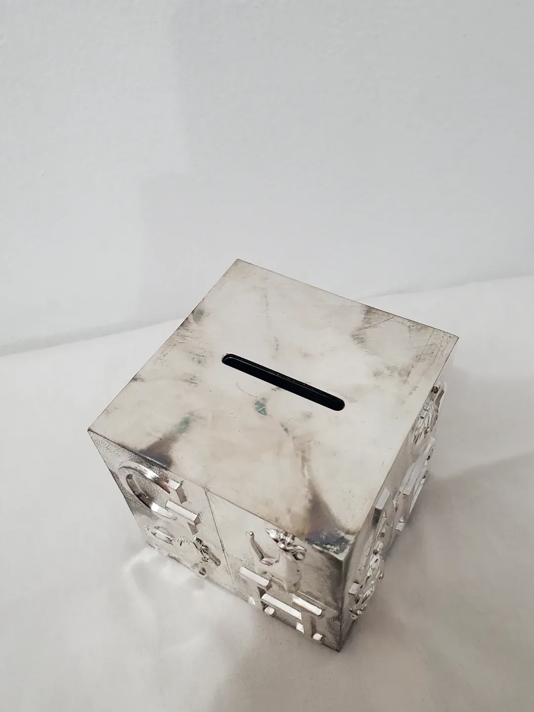 Silver-plated Coin Bank image indicator(3)
