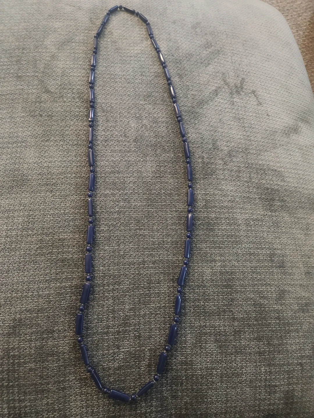 Blue Beaded Necklace