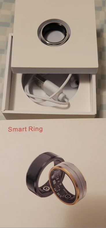 JRing Smart Ring with Box Brand new size 8