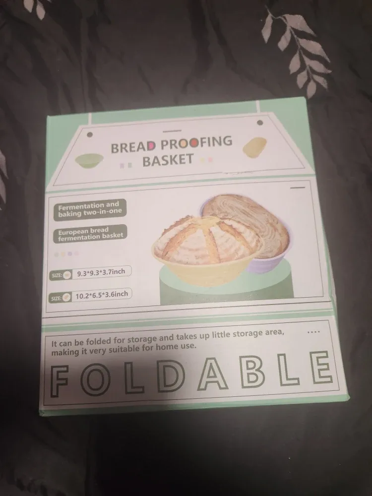 Bread Proofing Basket - Foldable, Food Grade Silicone