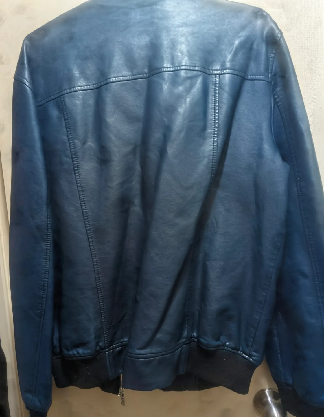 Point Zero Collection Leather Jacket - Size L/G image indicator(2)