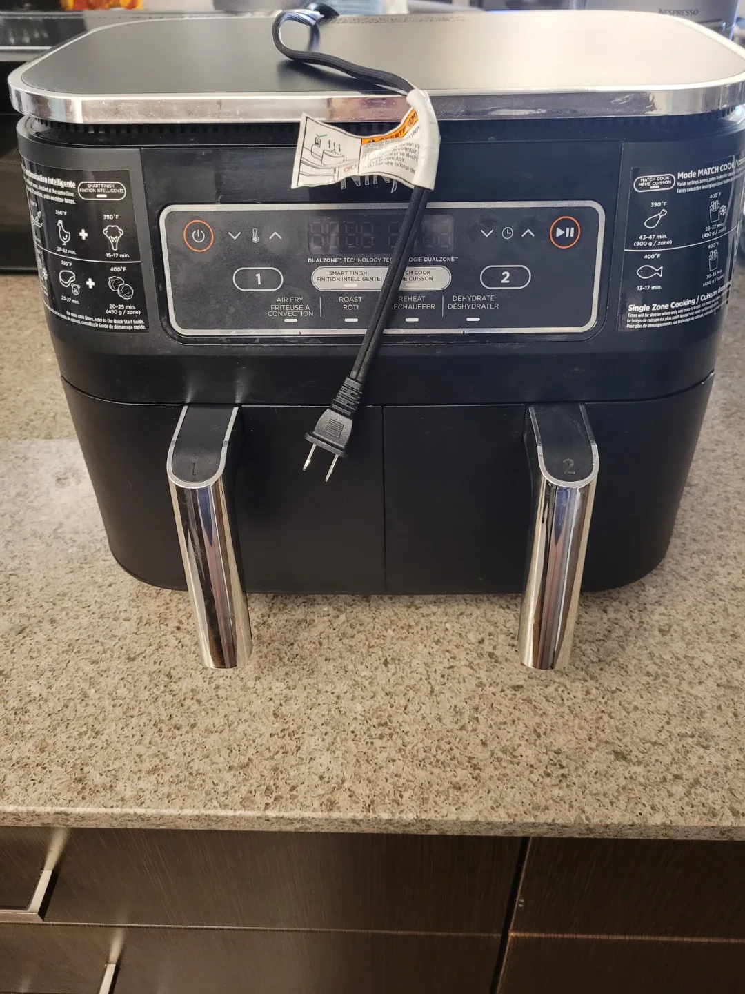 Ninja Foodi Dual Zone Air Fryer image indicator(9)