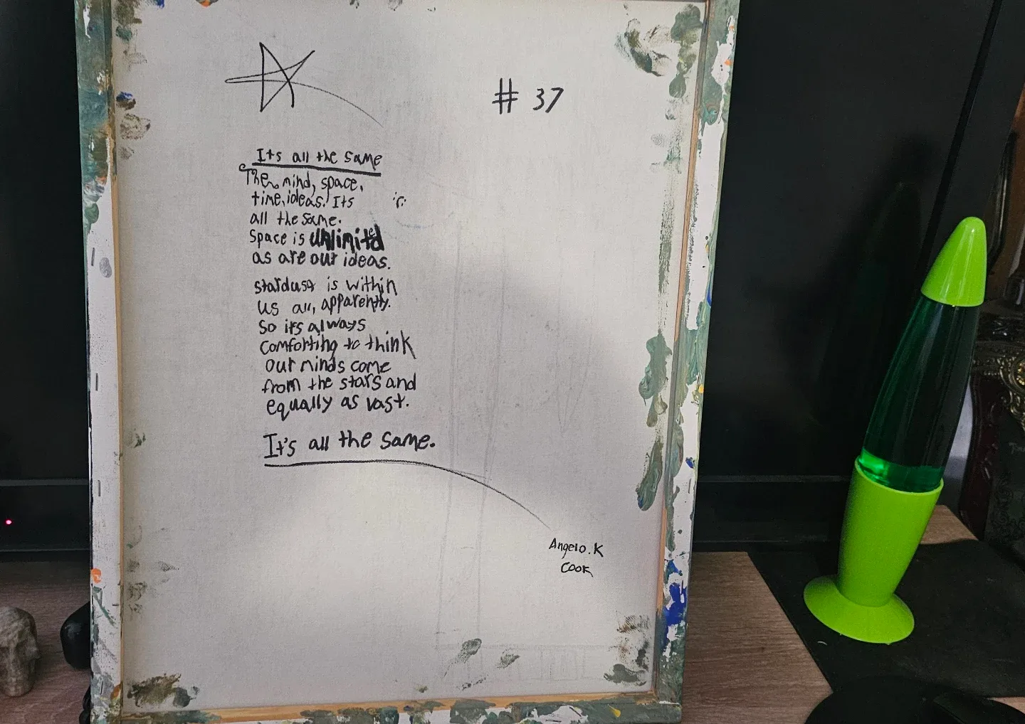 Original Abstract Art Canvas #37 image indicator(2)