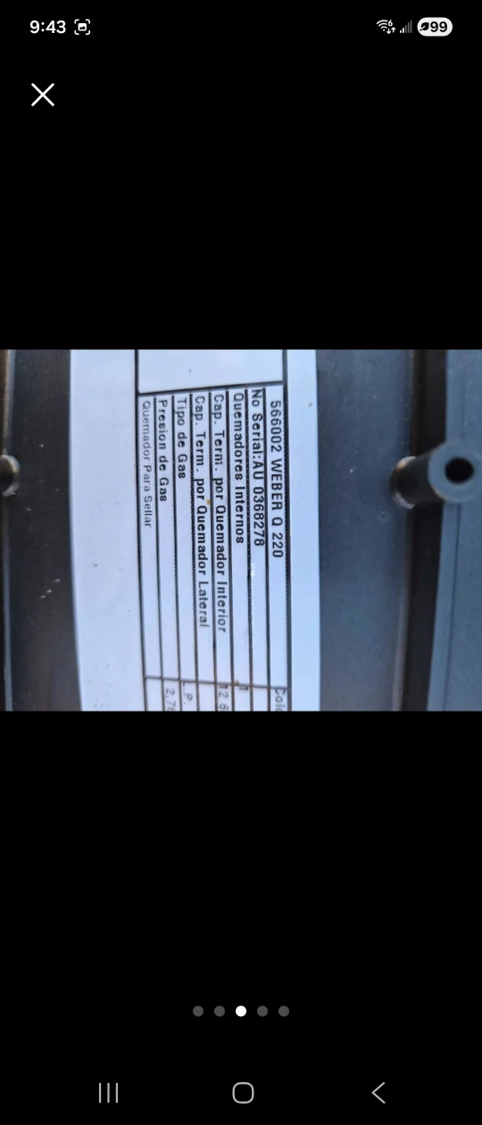 Weber Q 220 BBQ Grill - photo 3
