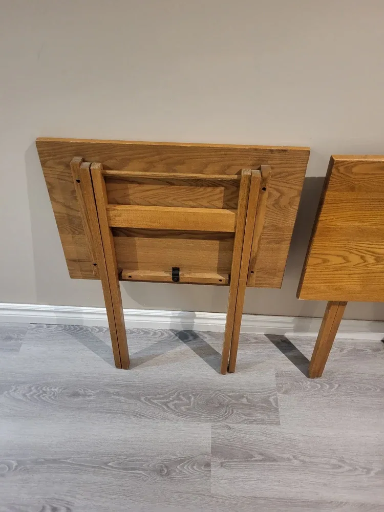 Wooden Folding TV Tray Tables image indicator(7)