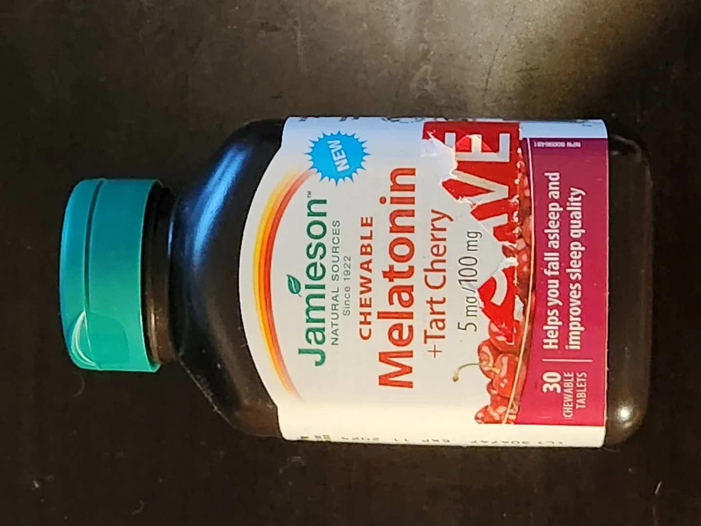 Jamieson Melatonin + Tart Cherry 5mg