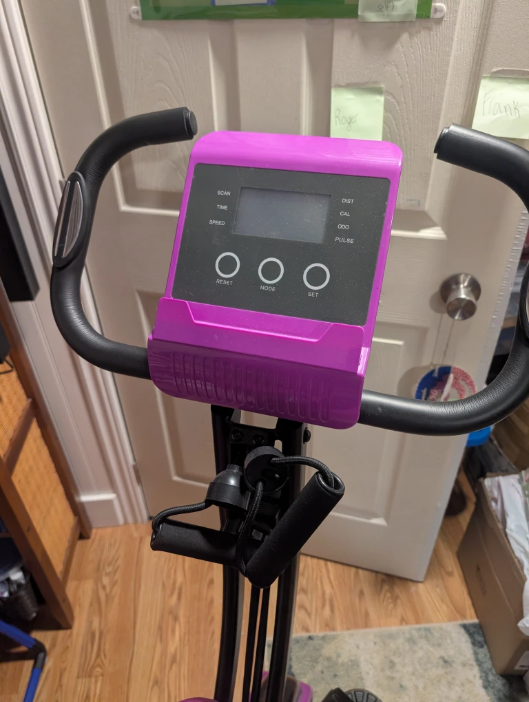 PLH Fitness Exercise Bike - Purple - photo 5