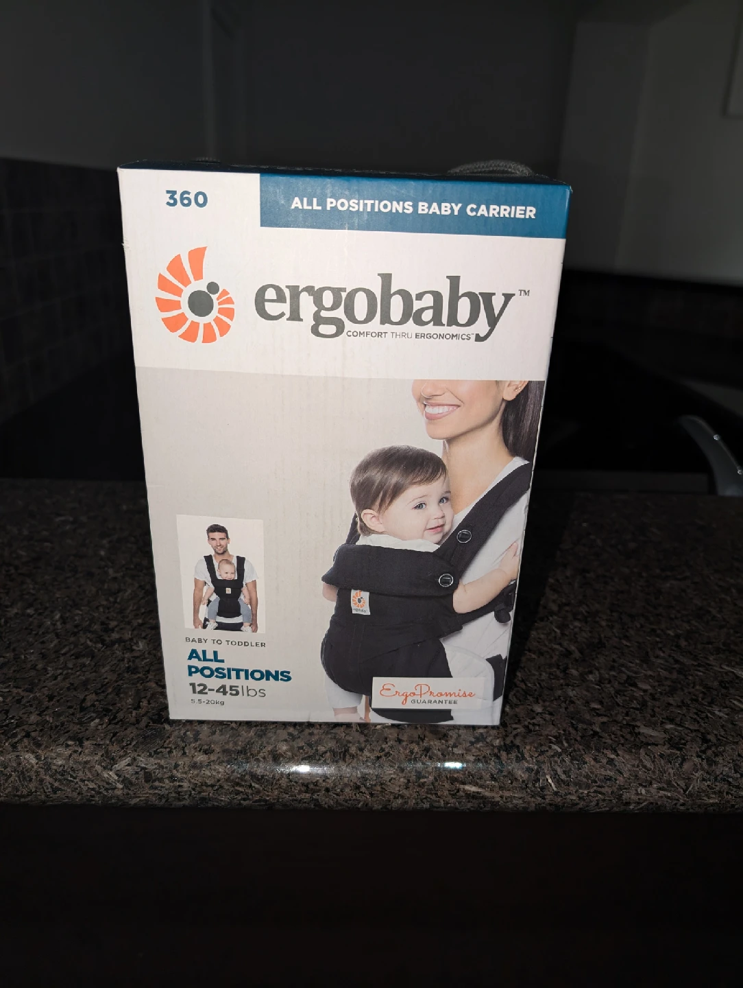 Ergobaby 360 All Positions Baby Carrier (12-45lbs)