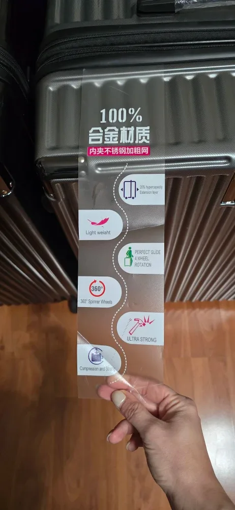 Like New Suitcase Luggage with Spinner Wheels, only used once image indicator(4)