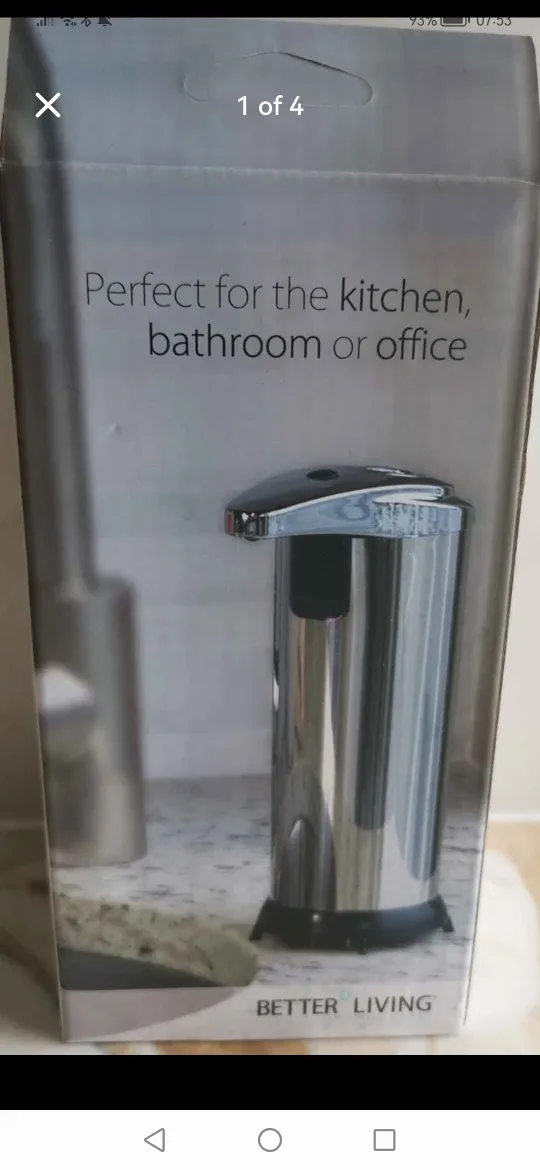 Better Living Touchless Soap Dispenser - New in Box!