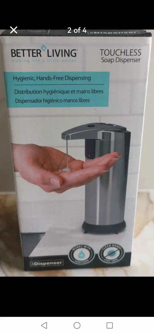 Better Living Touchless Soap Dispenser - New in Box! image indicator(2)
