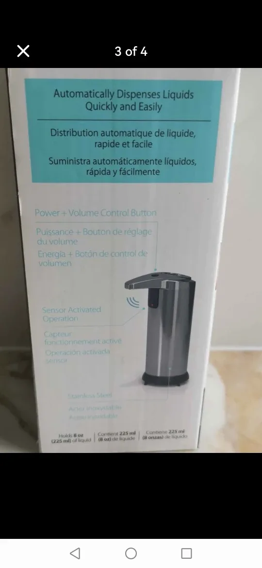 Better Living Touchless Soap Dispenser - New in Box! image indicator(3)