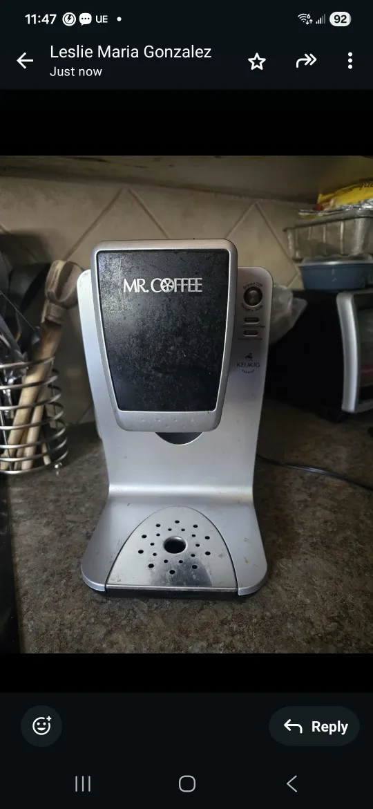Mr. Coffee Single Cup Coffee Maker