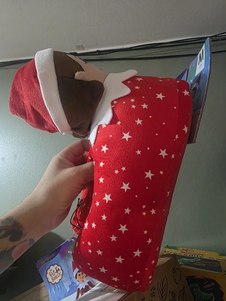 Elf on the Shelf Slippers - Size 7-8 - photo 4