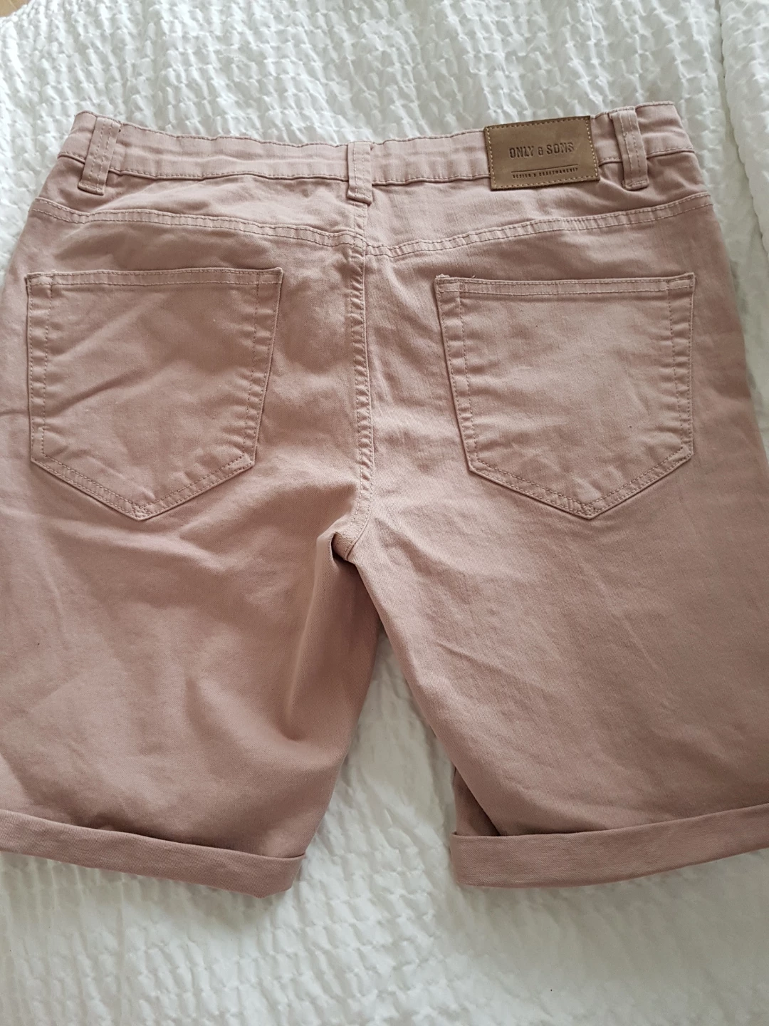 Only & Sons Distressed Denim Shorts - Size 32 - photo 4