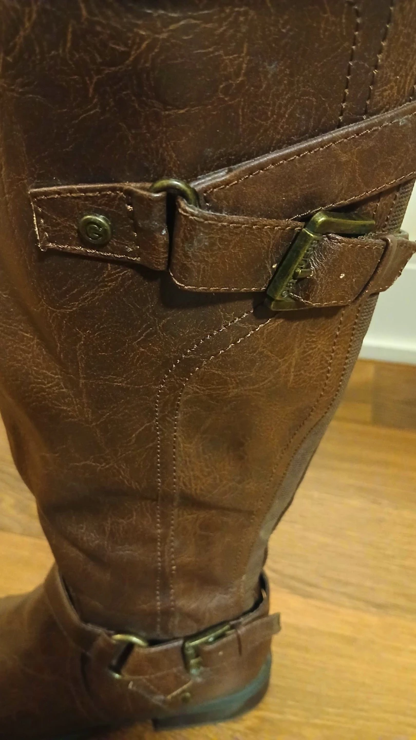 Brown Knee-High Boots