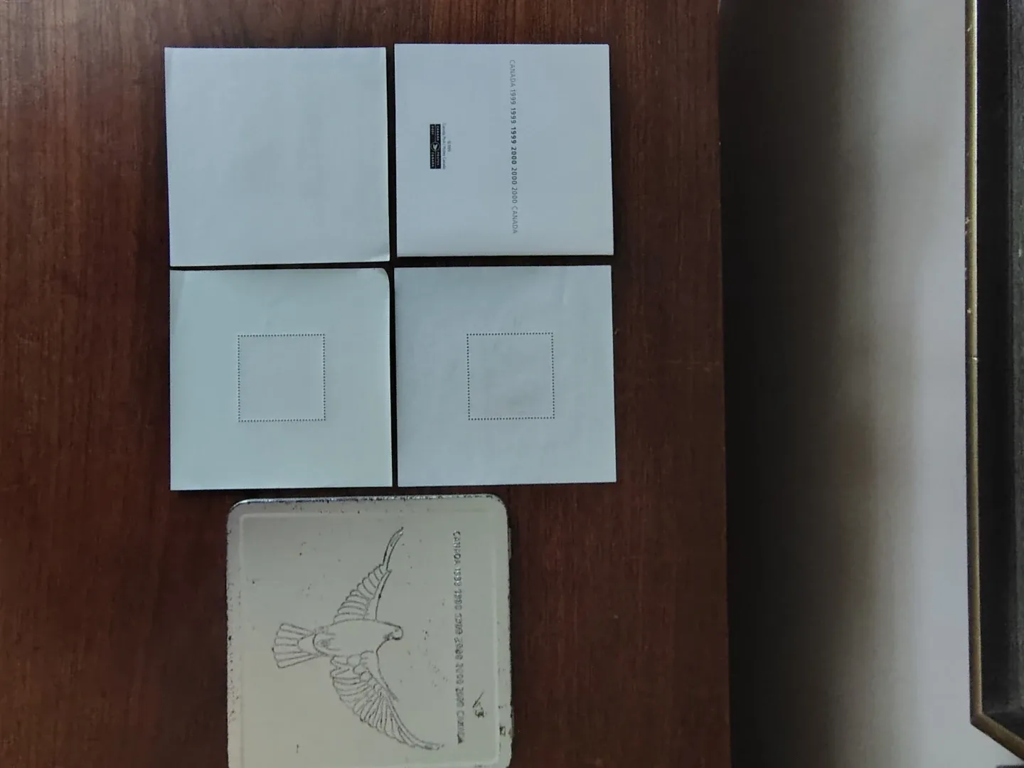 Canada 1999-2000 Millennium Stamp & Coin image indicator(2)