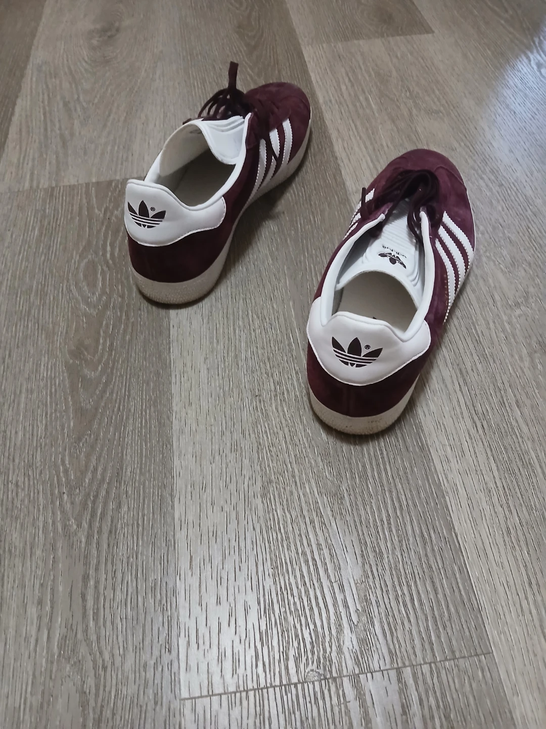 Adidas Gazelle Burgundy Sneakers - photo 2
