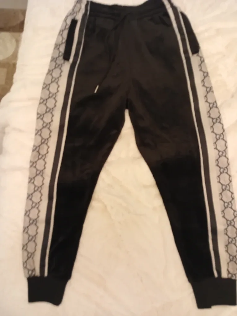 Gucci Black Jogger Pants