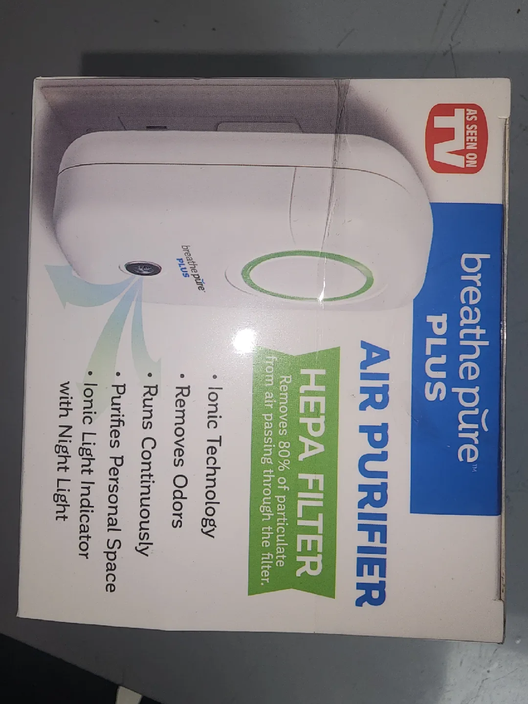 New Breathe Pure Plus Air Purifier image indicator(7)