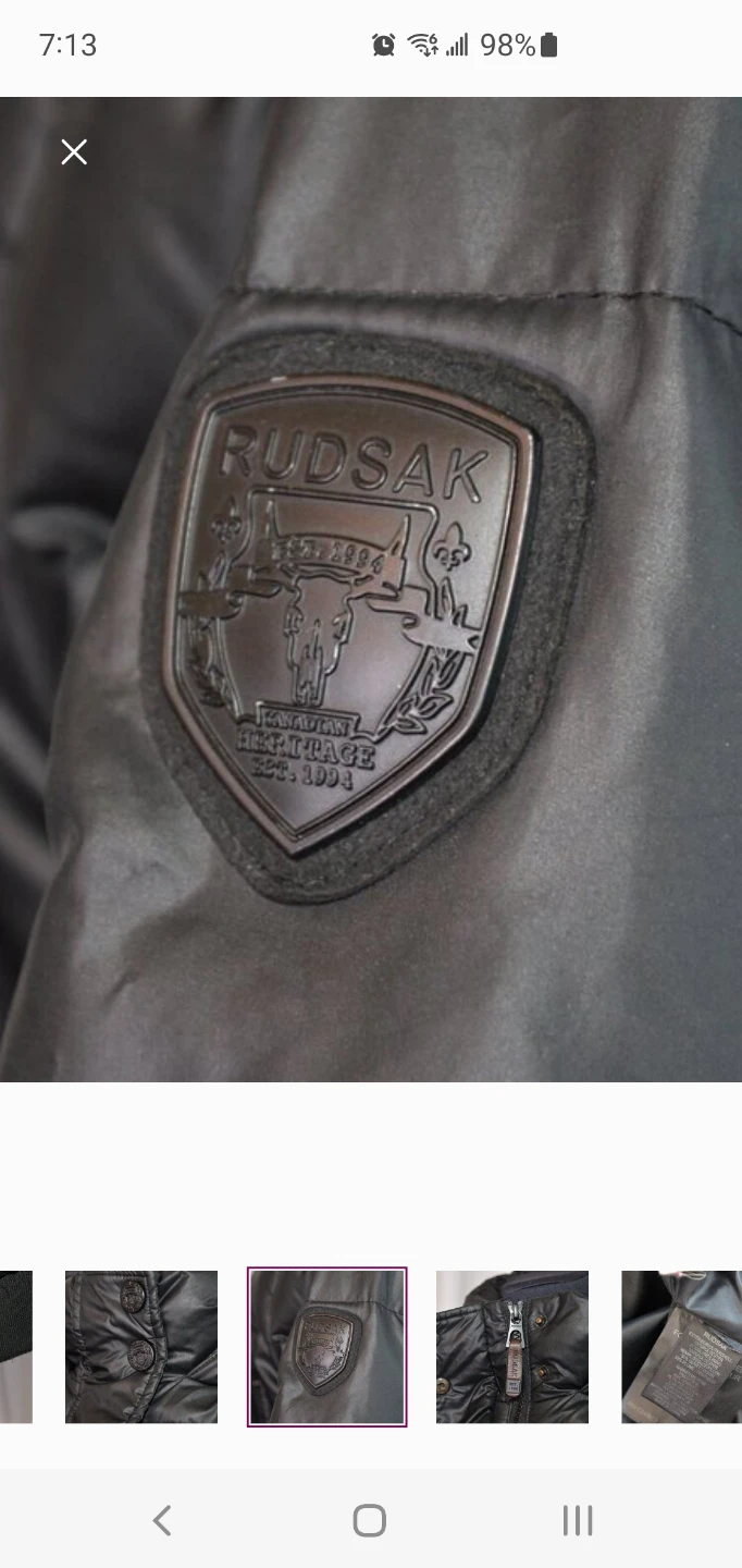 Rudsak Black Puffer Jacket - photo 5