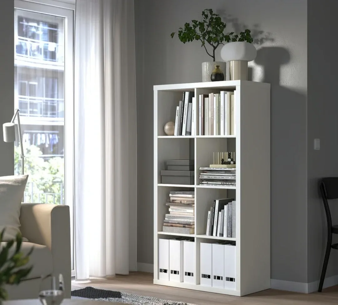 IKEA Kallax White Shelf Unit image indicator(3)