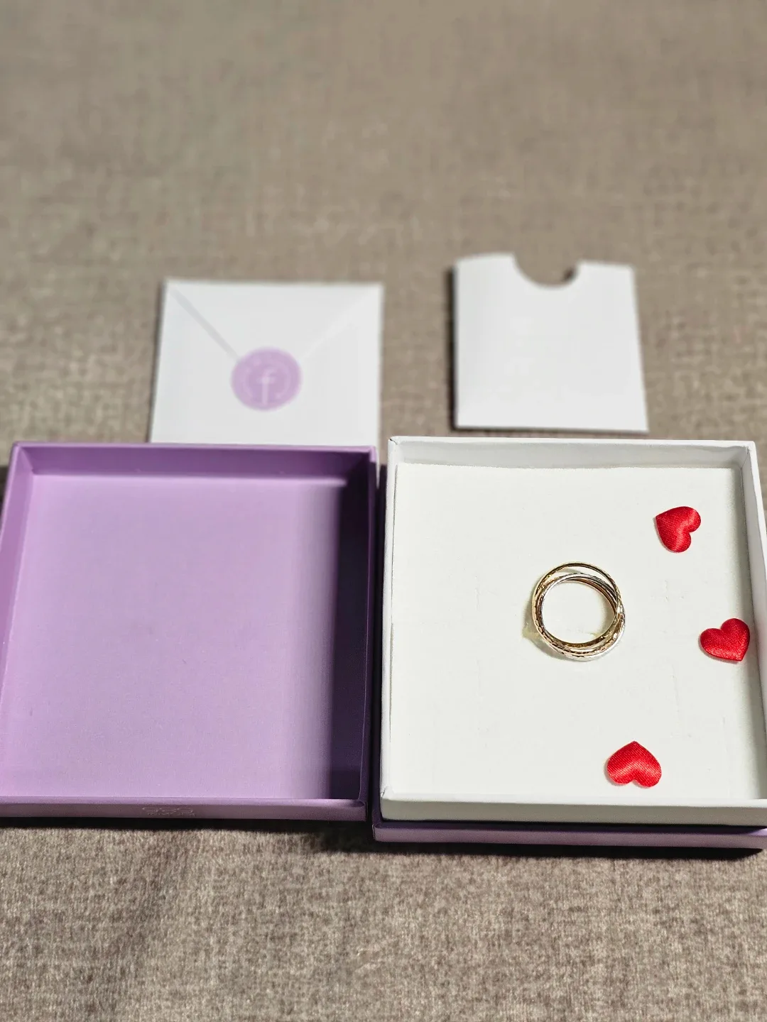 Forme di Lucchetta Trinity Ring 14kt image indicator(4)