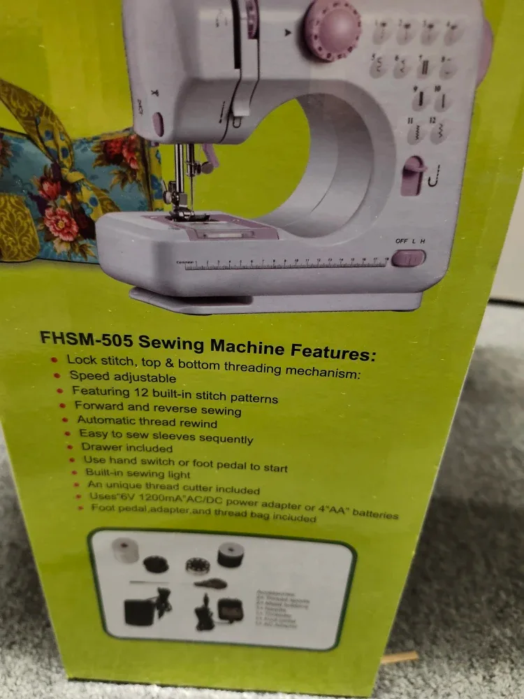 Portable or  Household Sewing Machine image indicator(2)