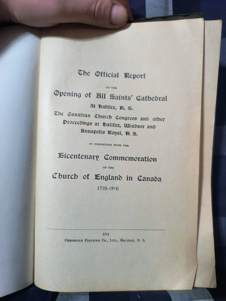 Bicentenary Report Opening of All Saints' Cathedral 1911 - photo 3