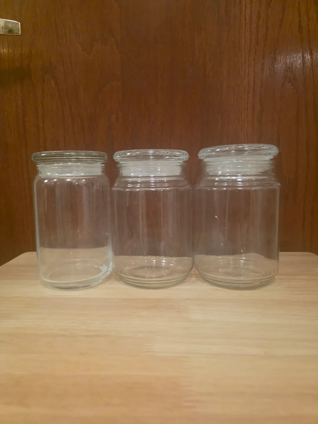Glass air tight Jar with Lid