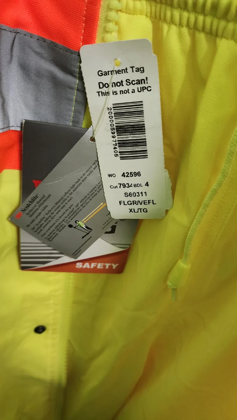 New Work King Hi-Vis Rain Suit - XL image indicator(2)