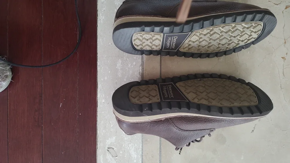 Denver Hayes Brown Leather Shoes image indicator(2)