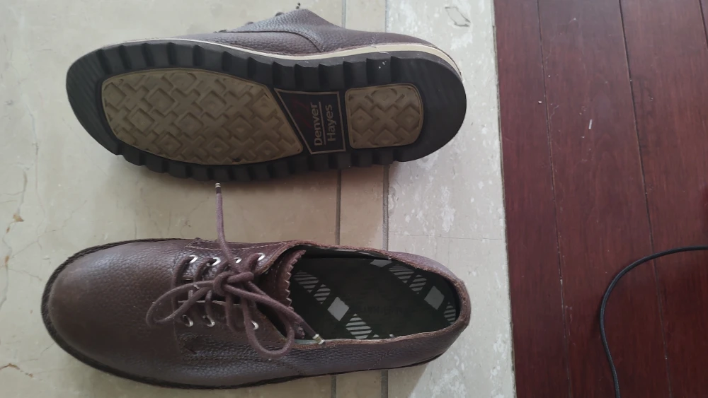 Denver Hayes Brown Leather Shoes - photo 3