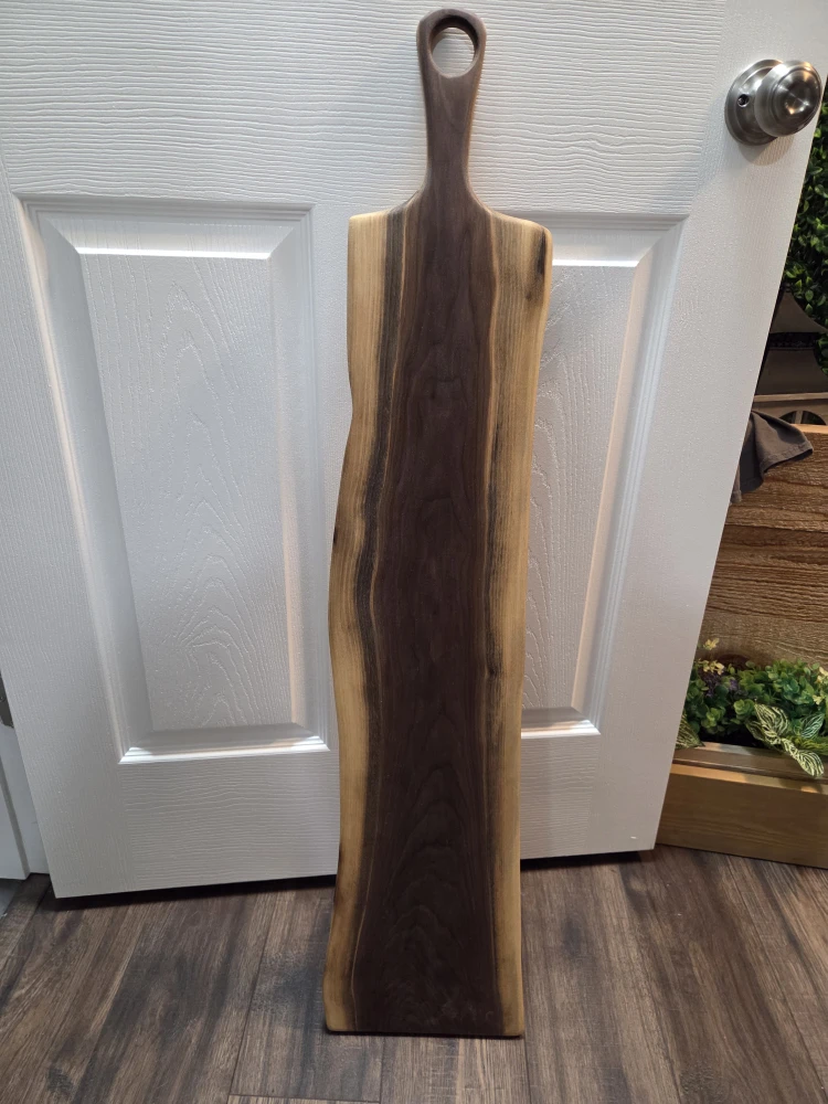 Live Edge Handmade Wooden Cutting Board