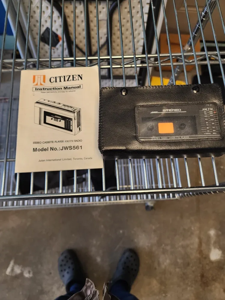 Citizen JWS 561 Stereo Cassette Player