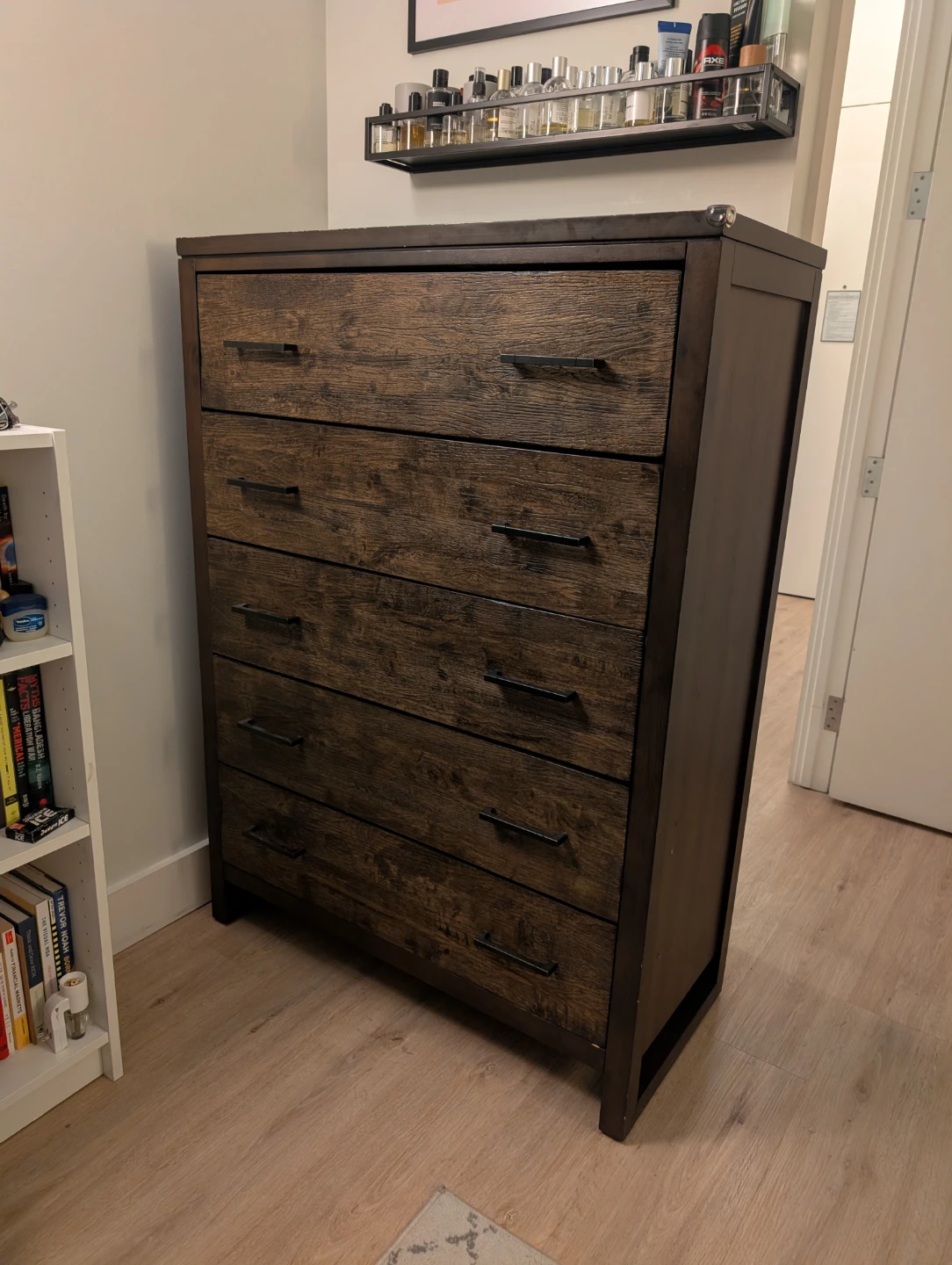 Wood 5-Drawer Dresser - photo 2
