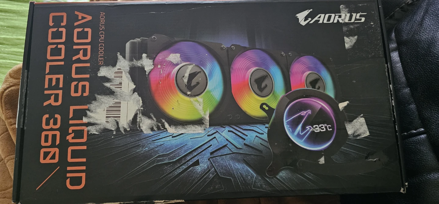 Aorus Liquid Cooler 360 CPU Cooler - New - photo 2