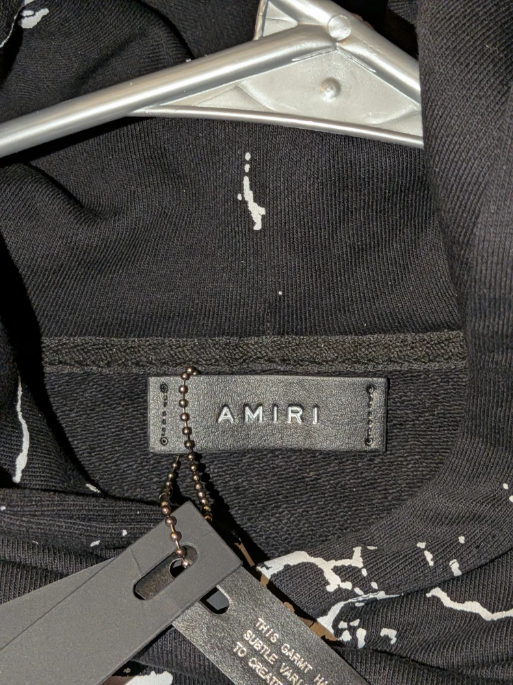 AMIRI Black Hoodie - Size XL - photo 4