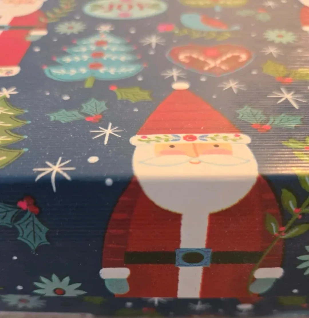 Christmas Gift Box - Santa & Holiday Pattern image indicator(4)