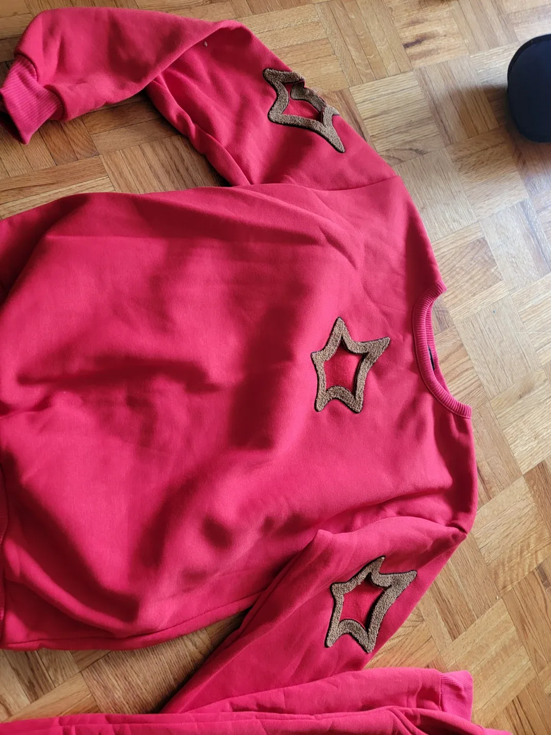 New Red Tracksuit / pajamas for women- Size L image indicator(3)