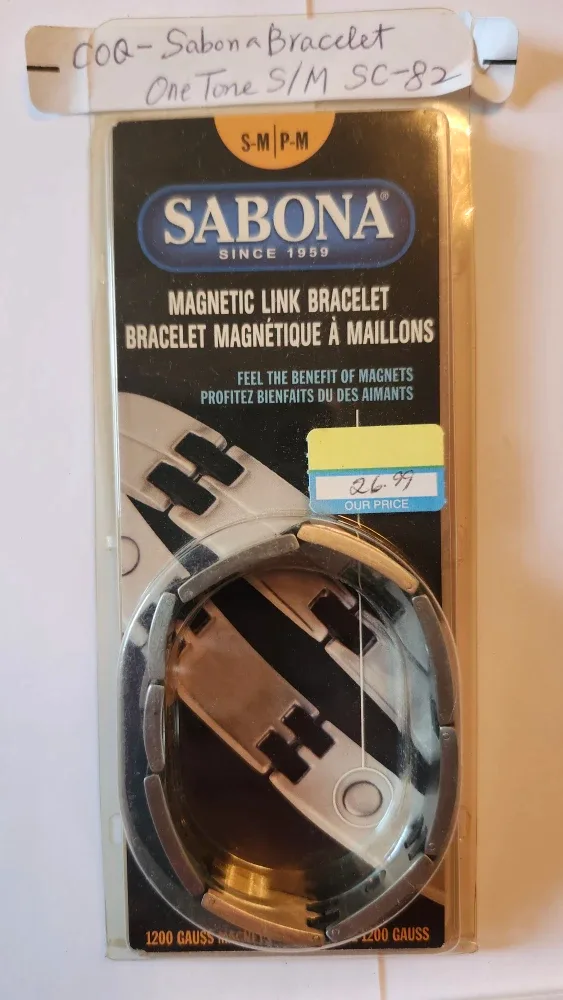 New Sabona Magnetic Link Bracelet S/M image indicator(3)