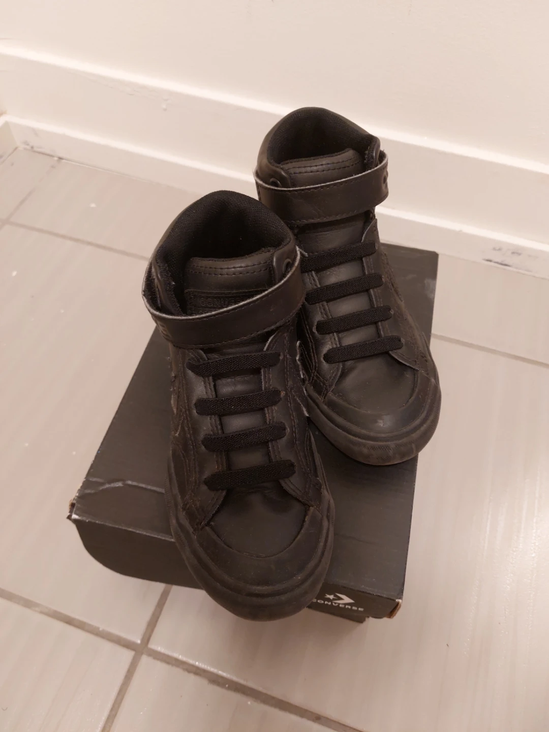 Converse Pro Blaze Strap Hi Black, Size 12 - photo 2