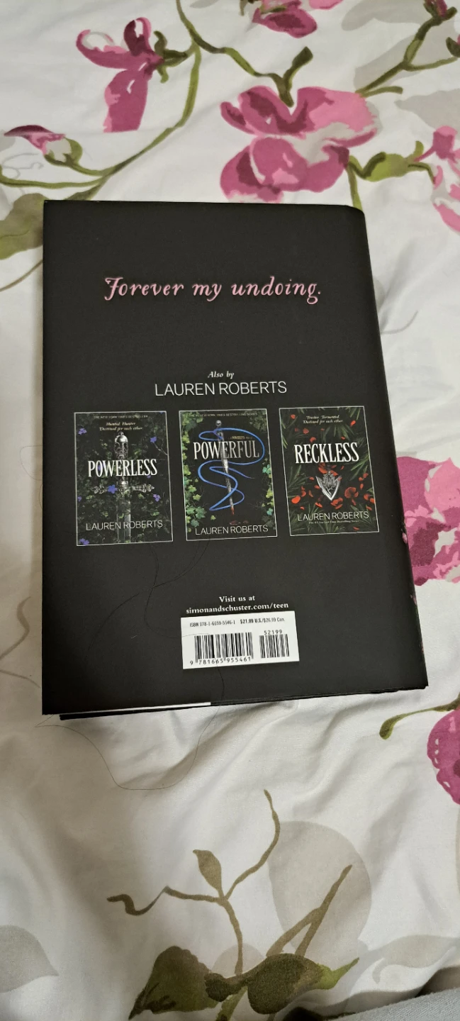 Fearless by Lauren Roberts Book - photo 2