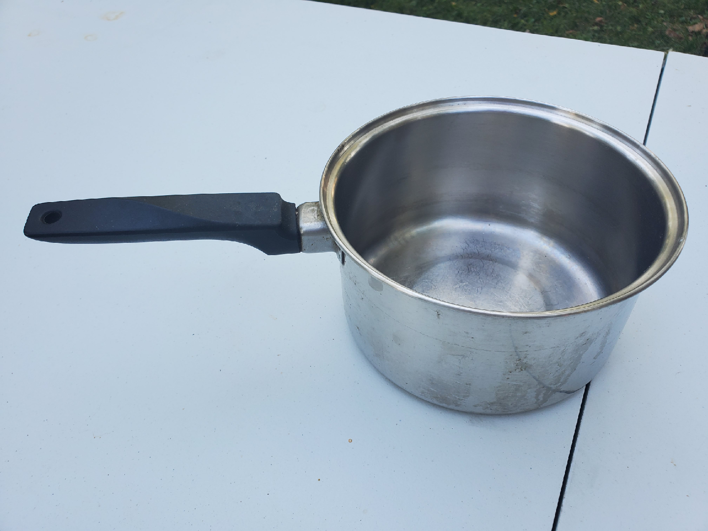 Vintage Flint Stainless Steel 2 Quart Saucepan