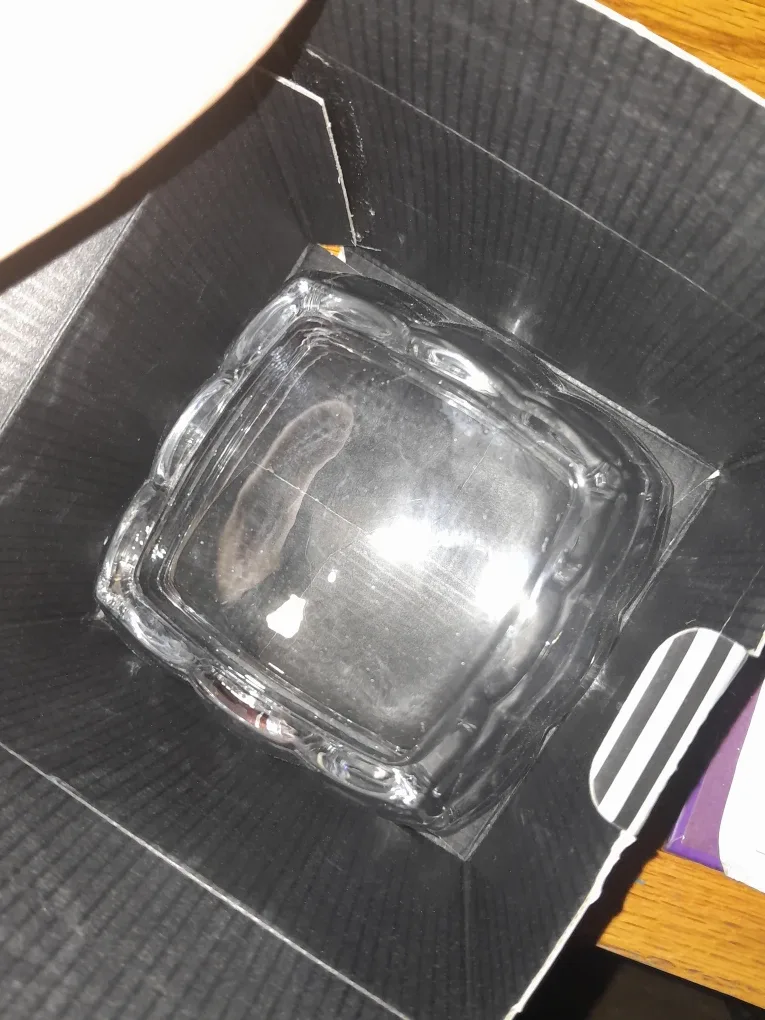 F&D Lead-Free Crystal Glass Bowl - New in Box! image indicator(3)